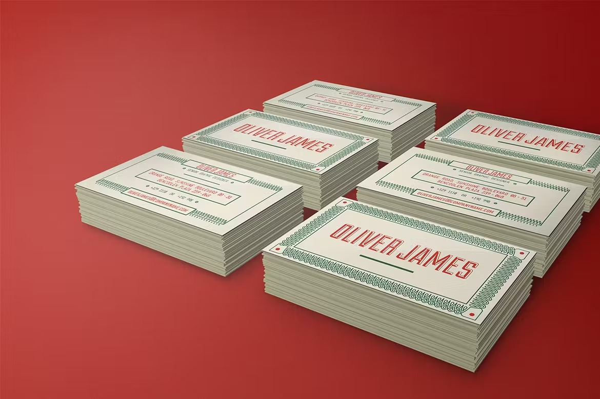 modern business card - Image 2