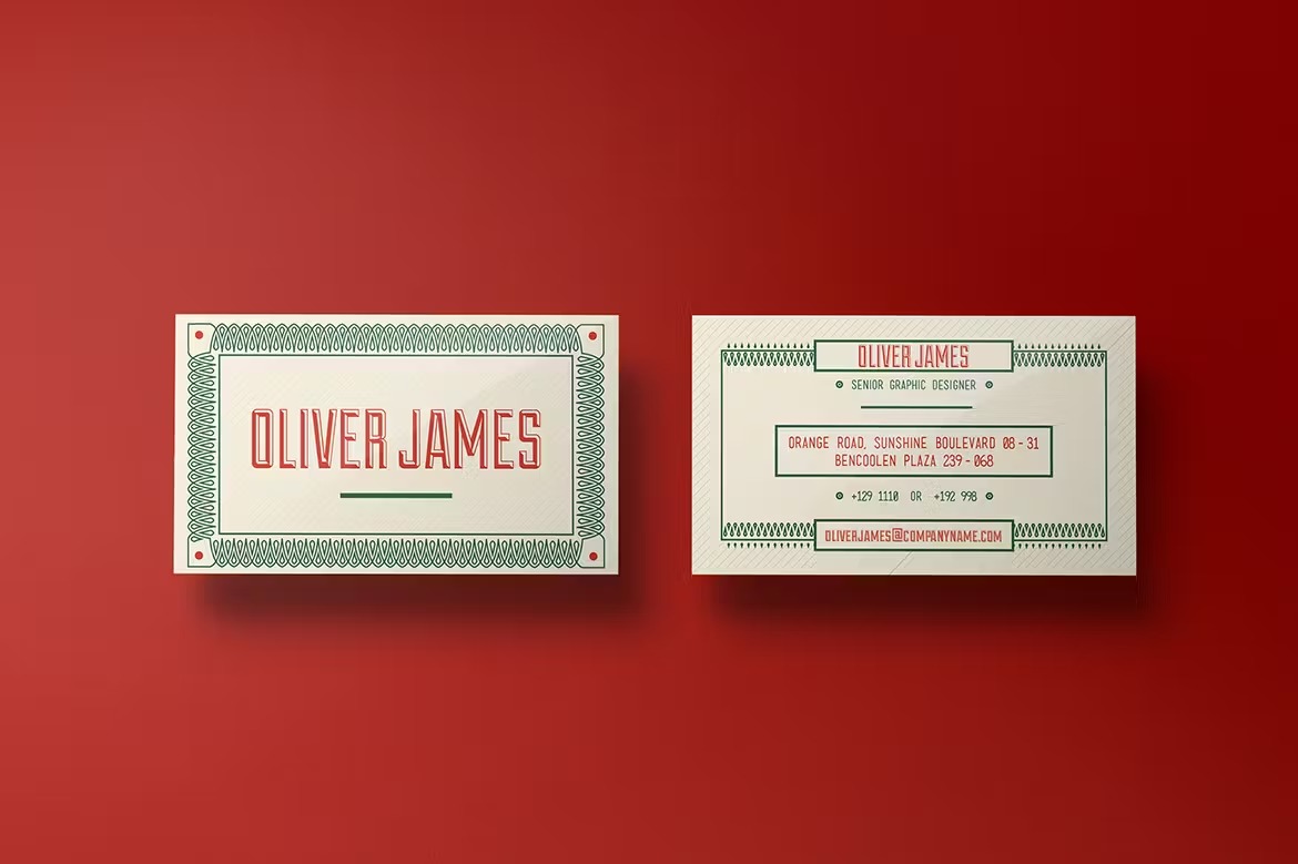 modern business card - Image 3