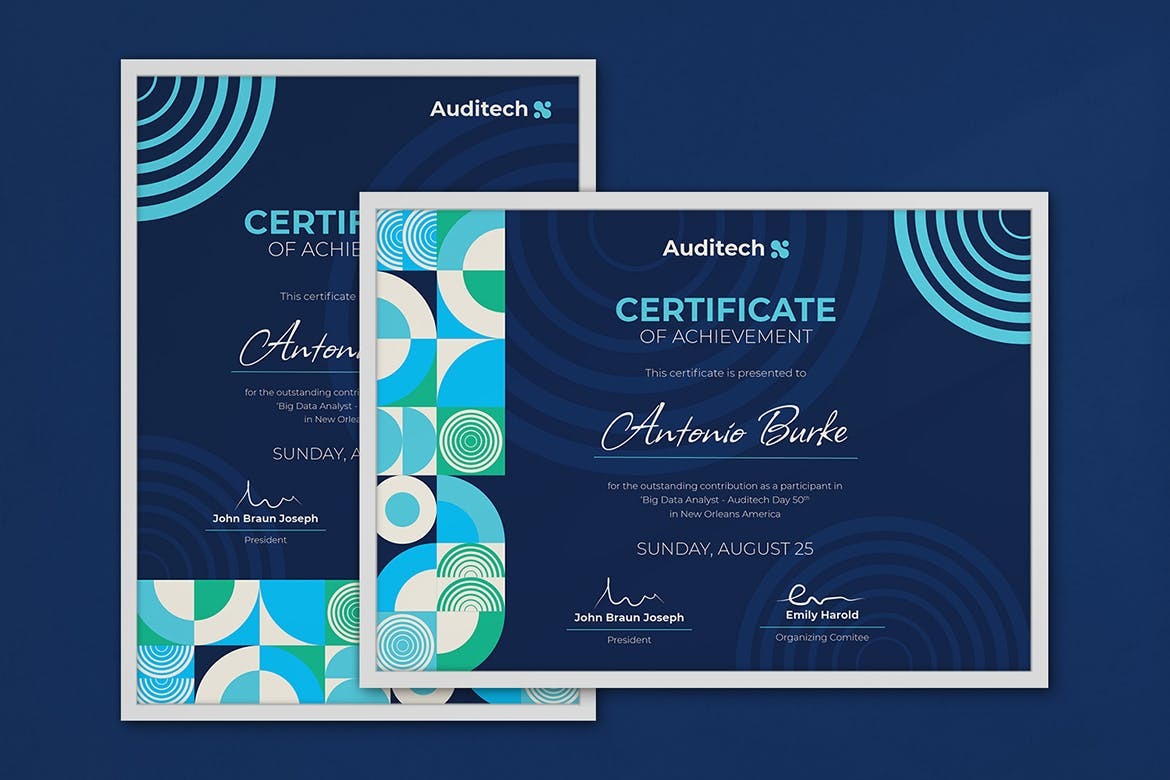 Creative certificate template - Image 4
