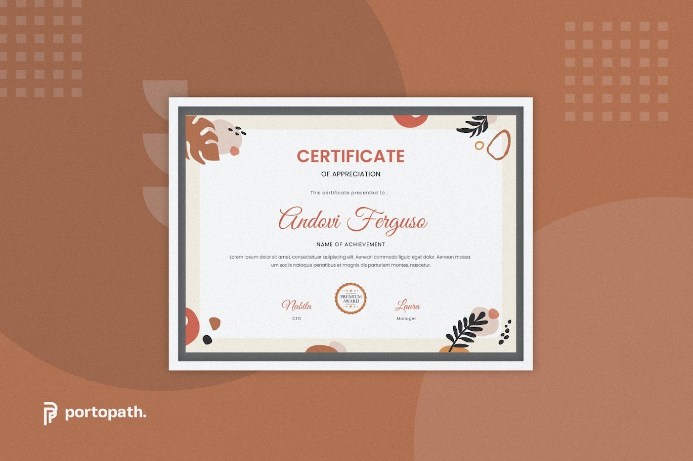 Certificate template - Image 2