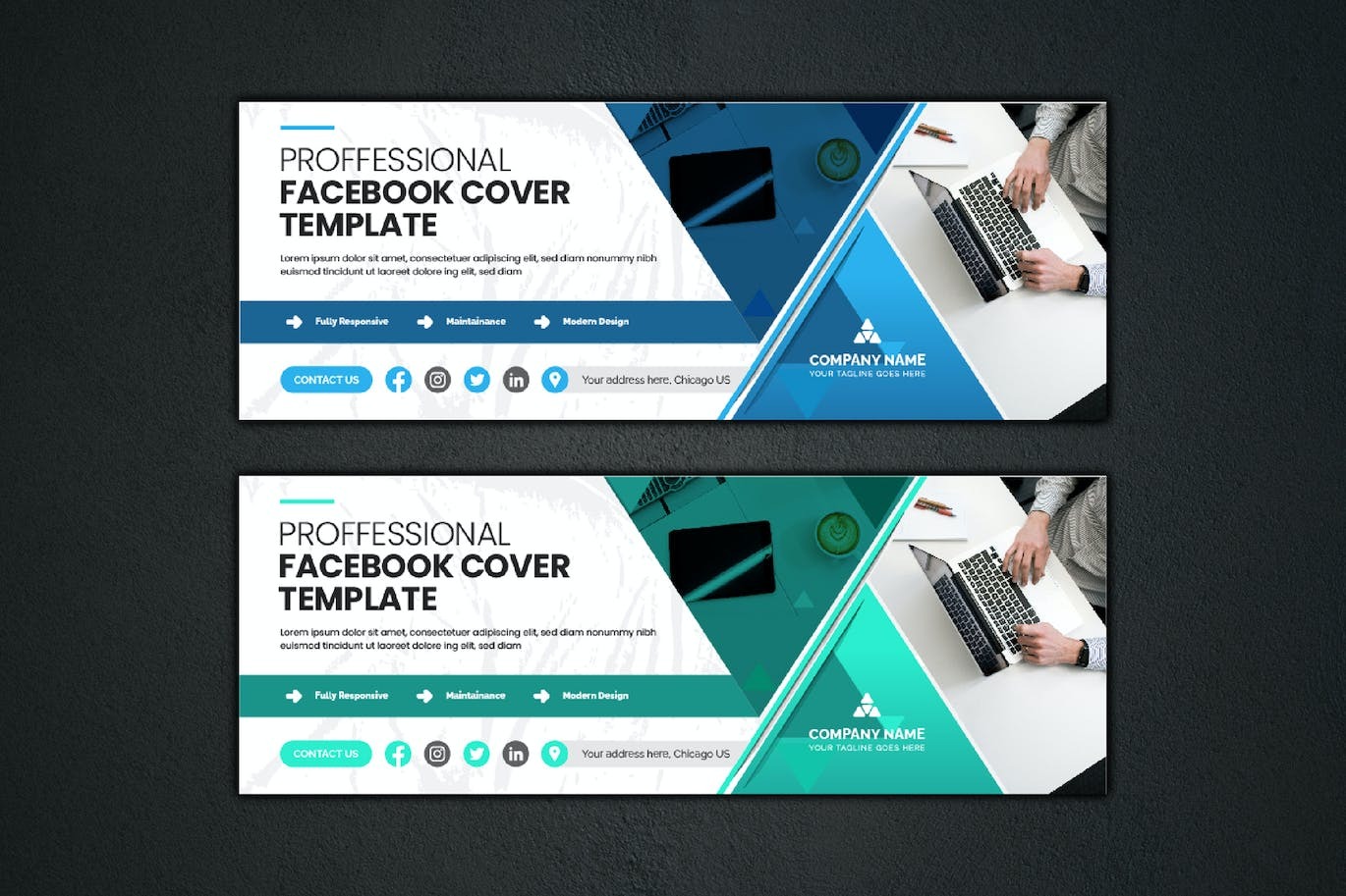 Professional Facebook Cover - Image 2