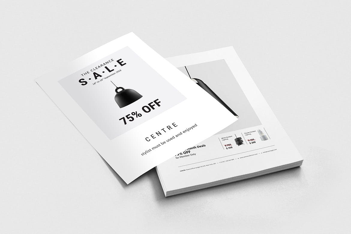 Product promotion flyer template - Image 2