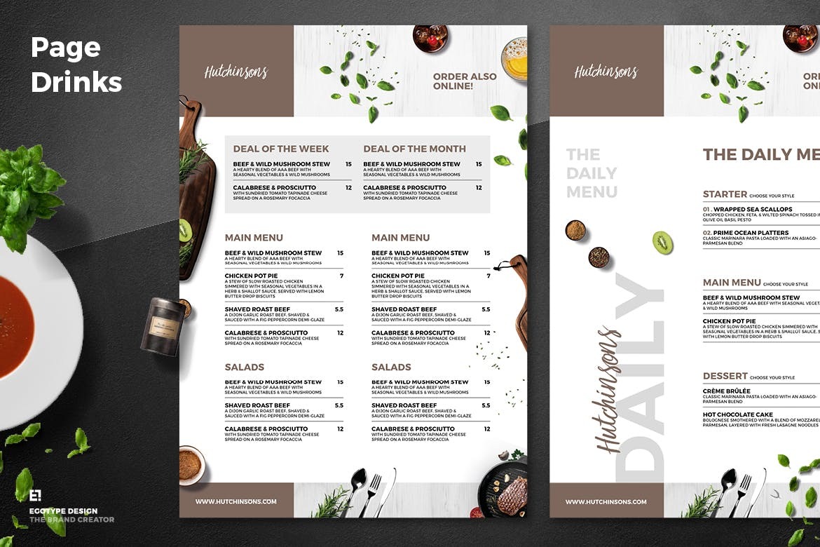 Restaurant -Food menu template - Image 3