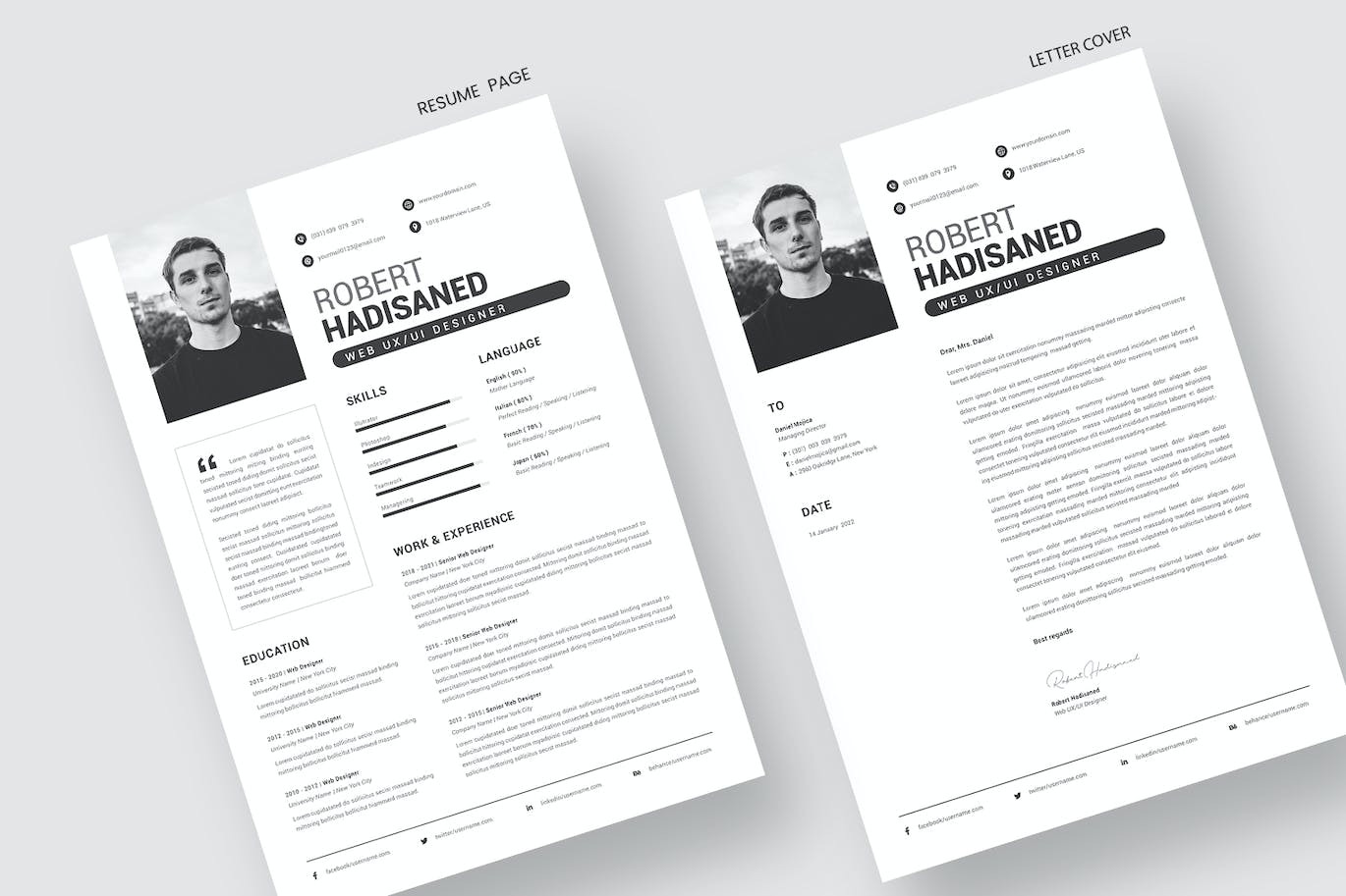 CV Resume template - Image 3