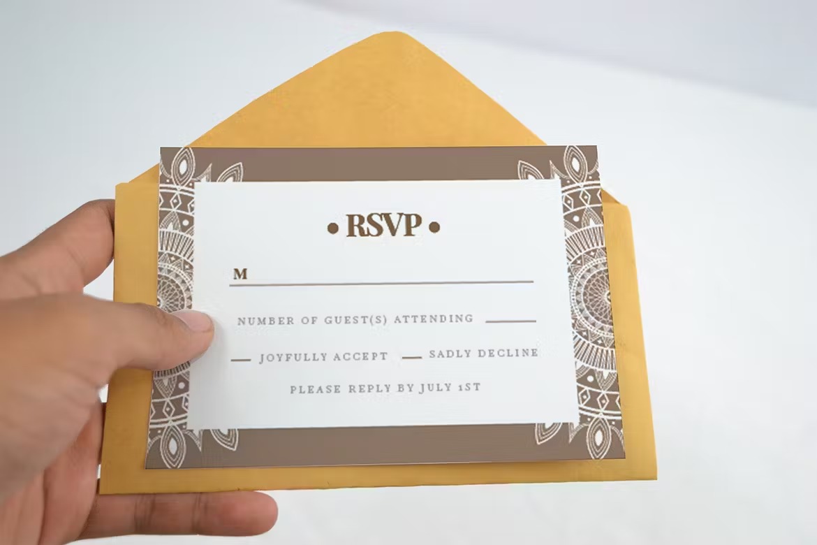 Wedding Invitation - Elegant - Image 3