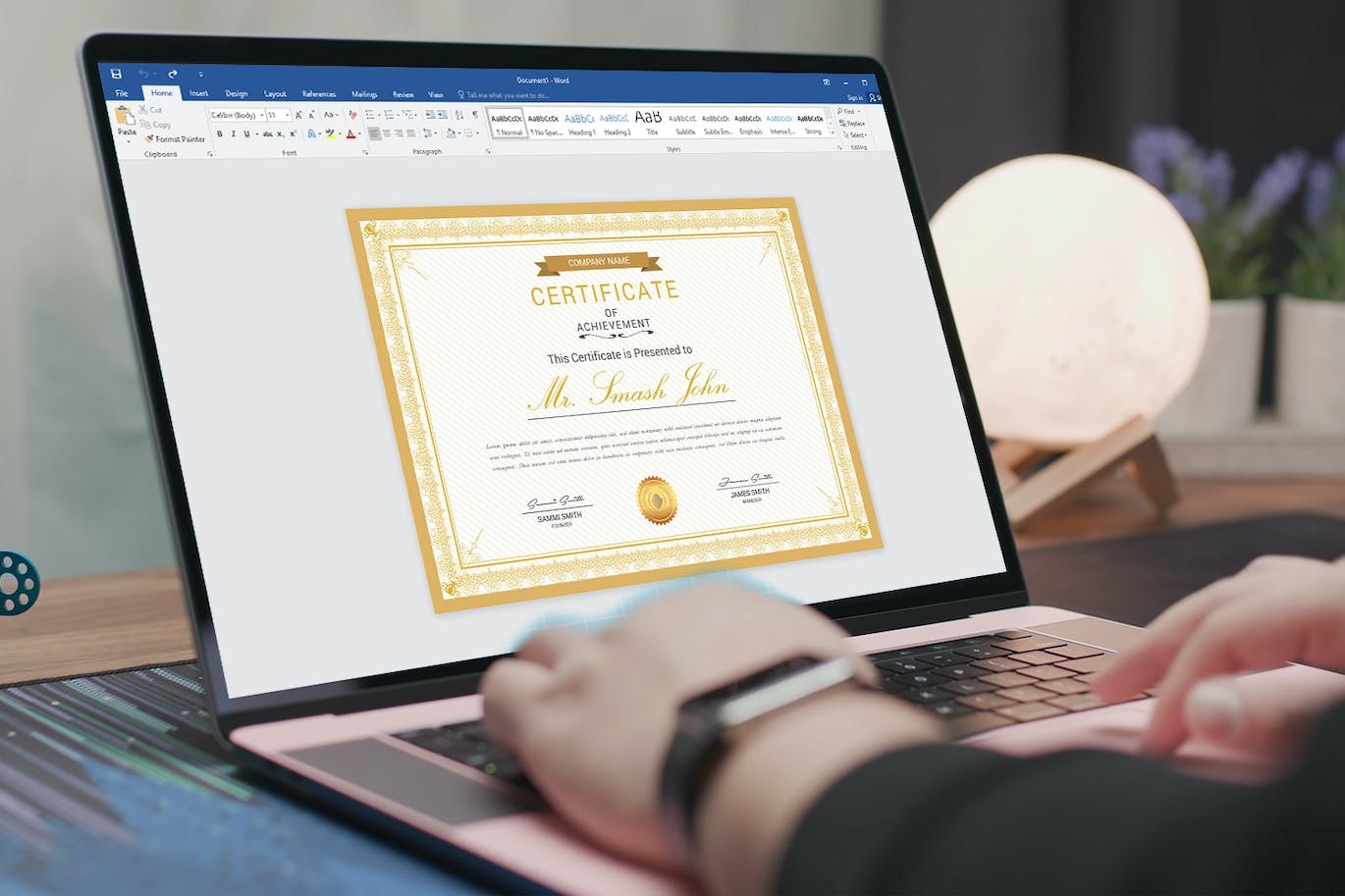 certificate template - Image 2