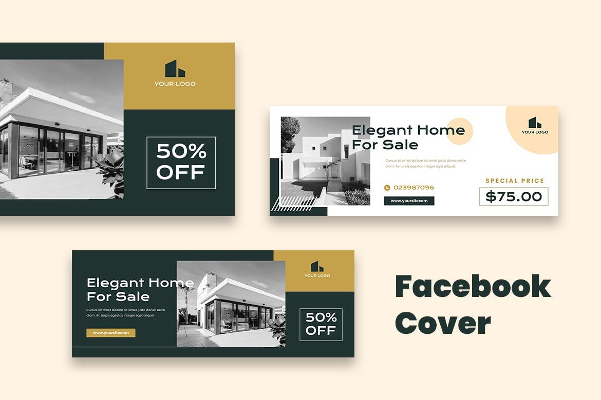 Real Estate Facebook Cover - Image 3