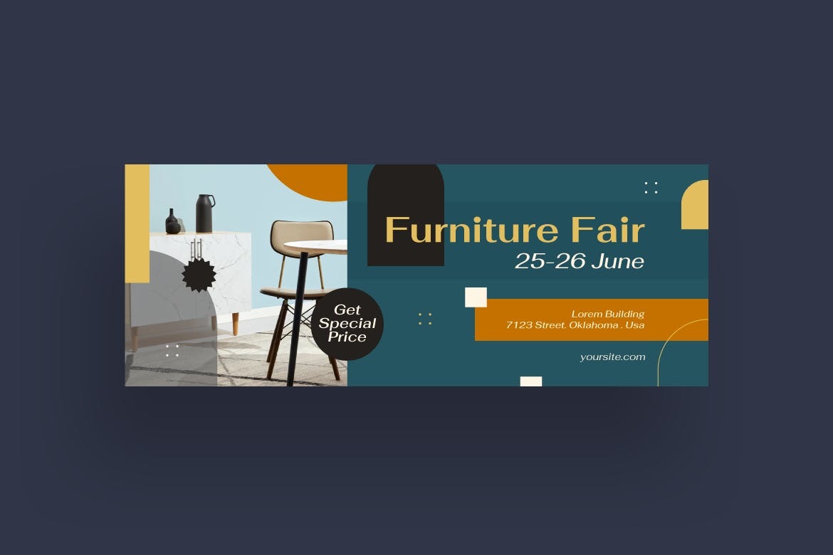 Furniture Facebook cover - Image 3