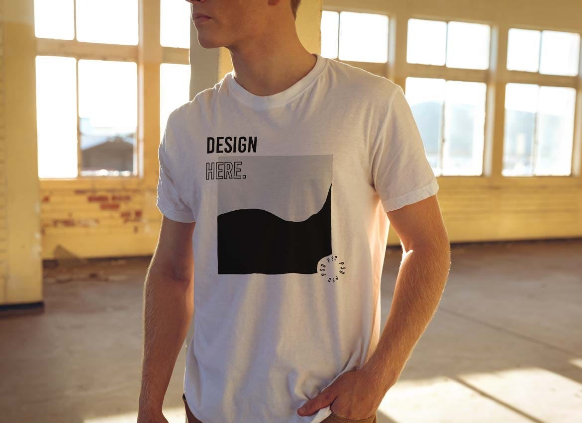 T-shirt mockup - Image 3