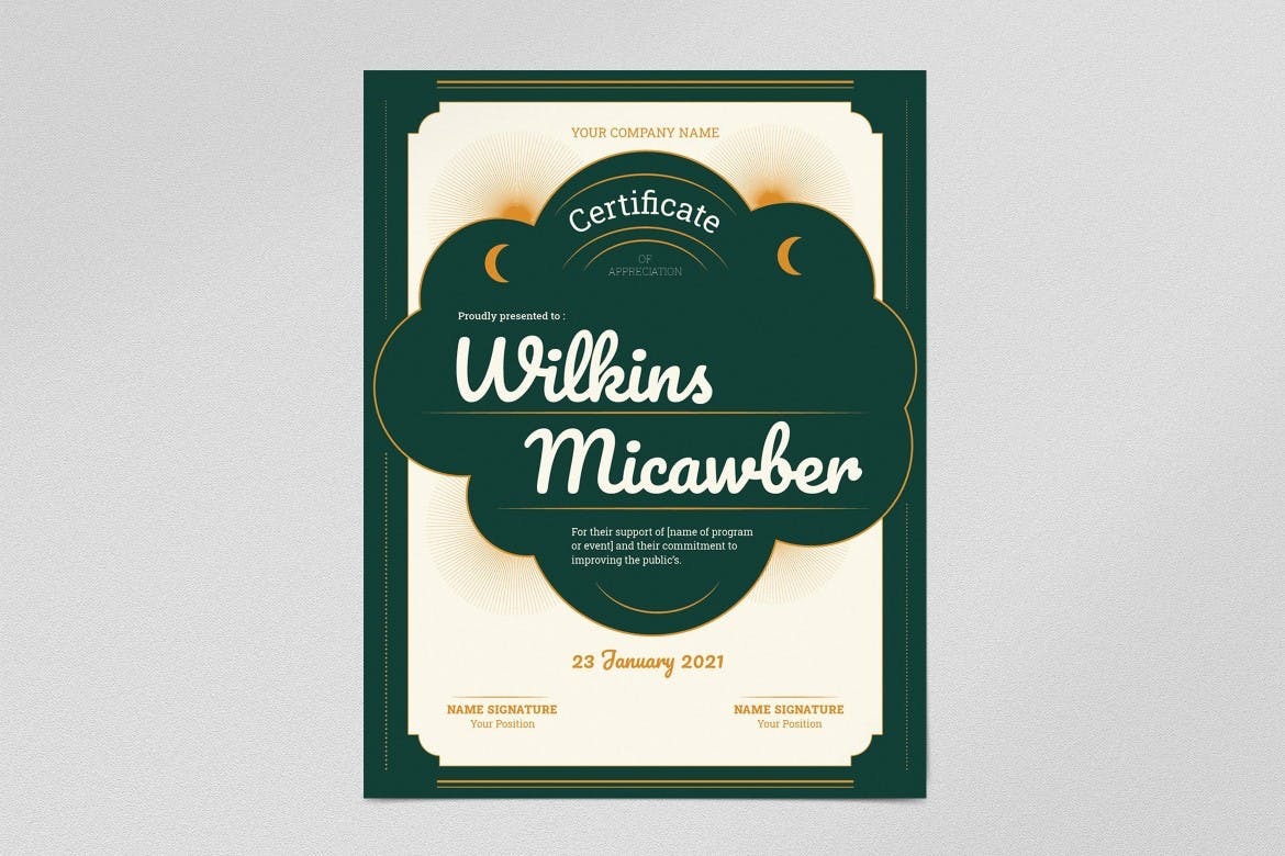 Certificate template - Image 3