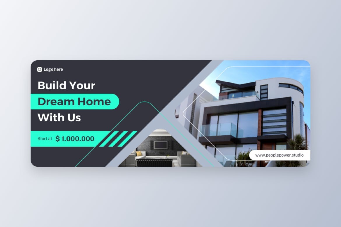 Real Estate Facebook Cover Template - Image 2