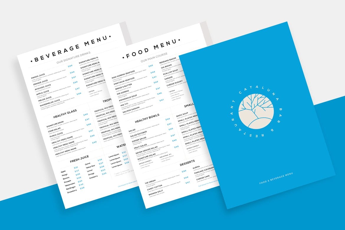 Restaurant Food Menu - Image 3