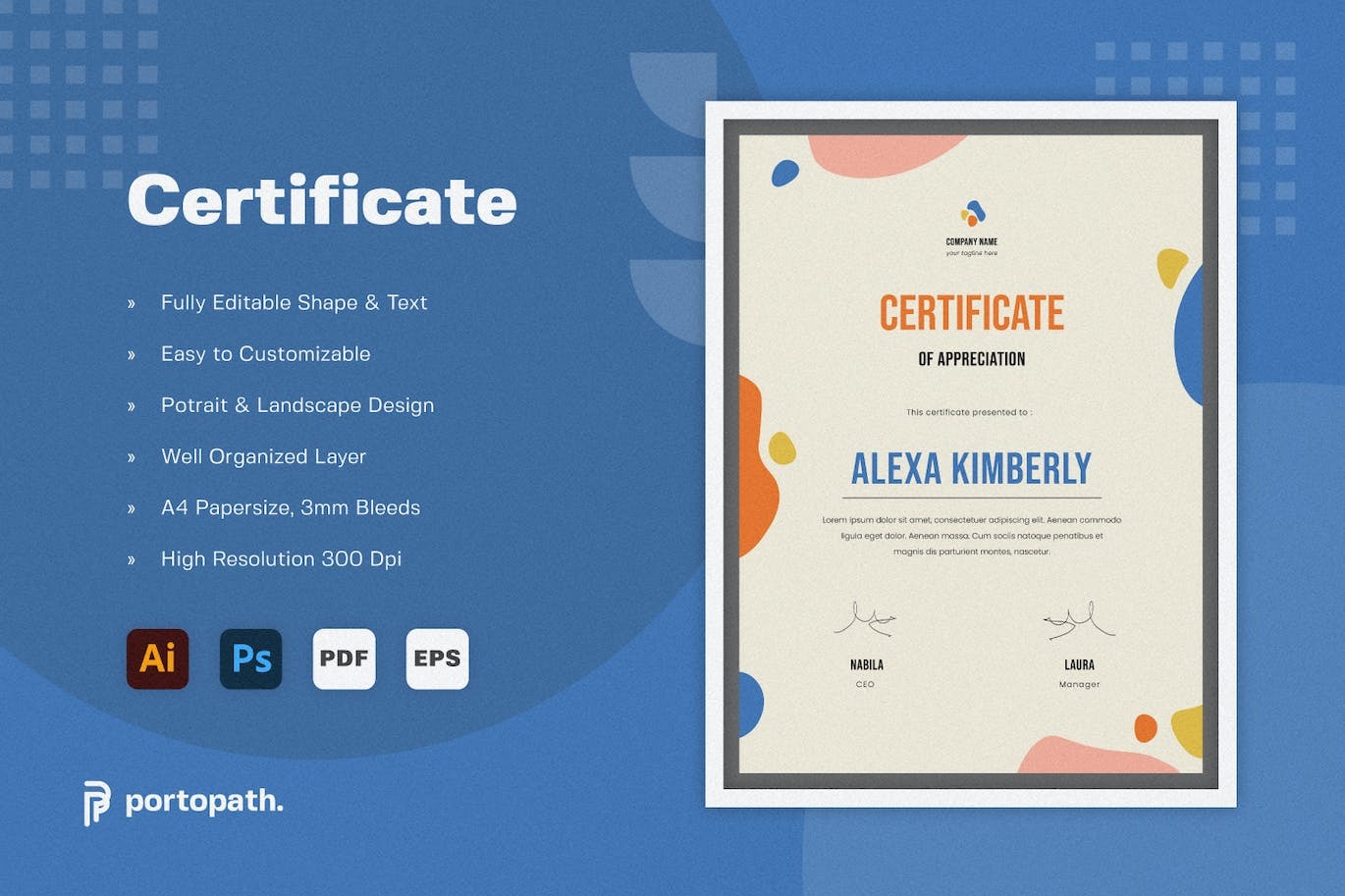 certificate template