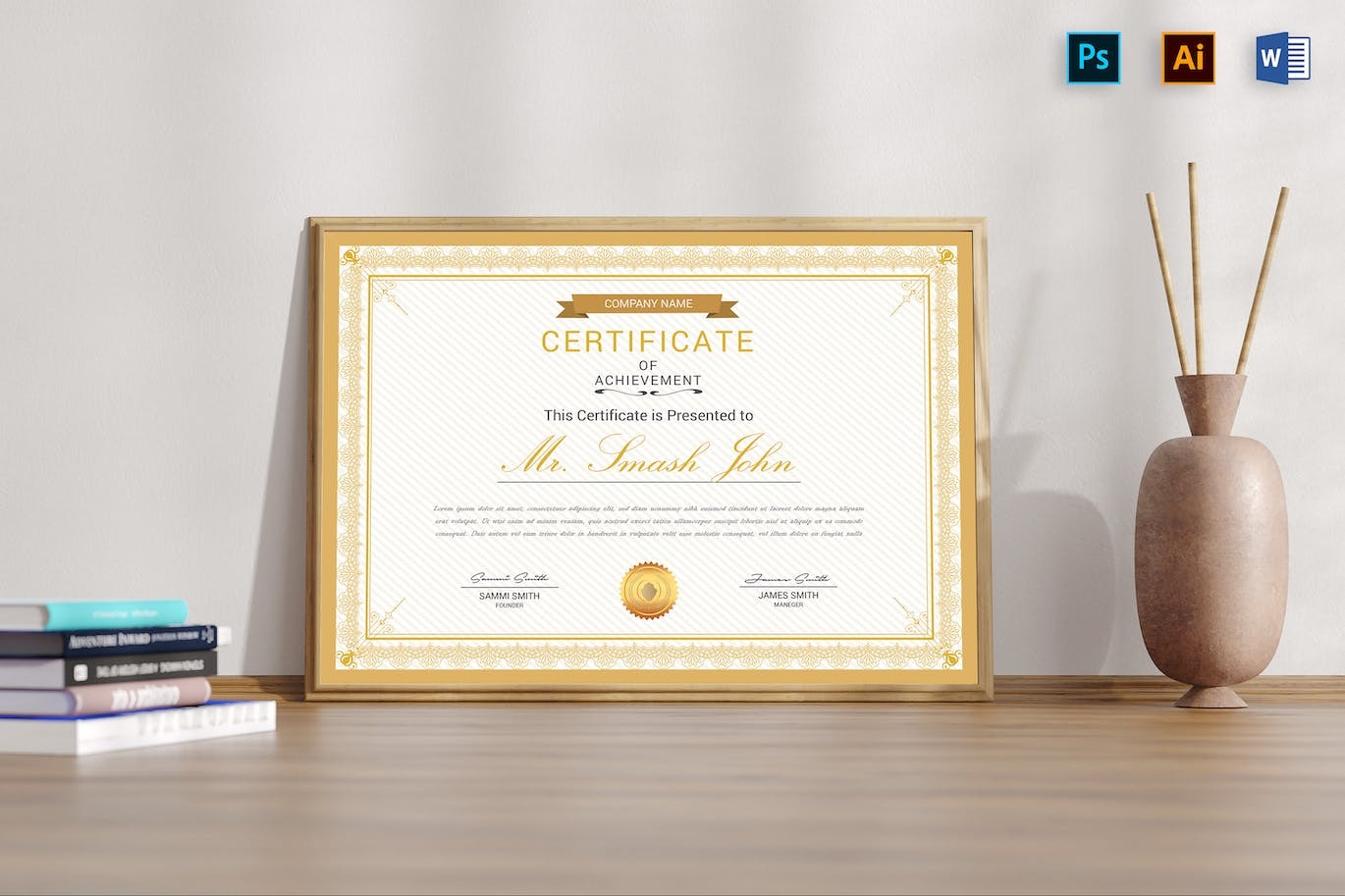 certificate template