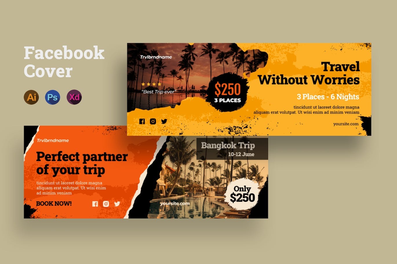 travel facebook cover