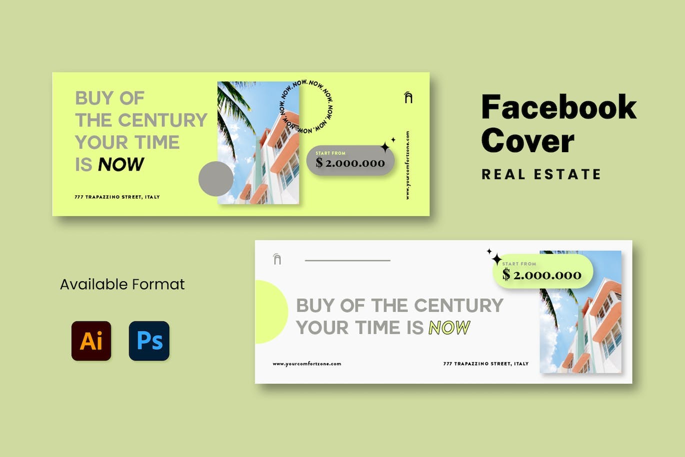 real estate facebook cover