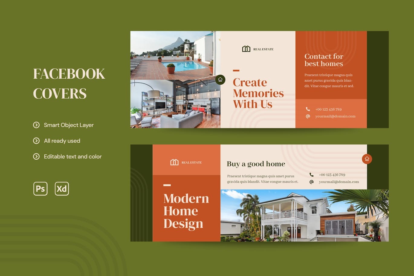 Real Estate Facebook cover