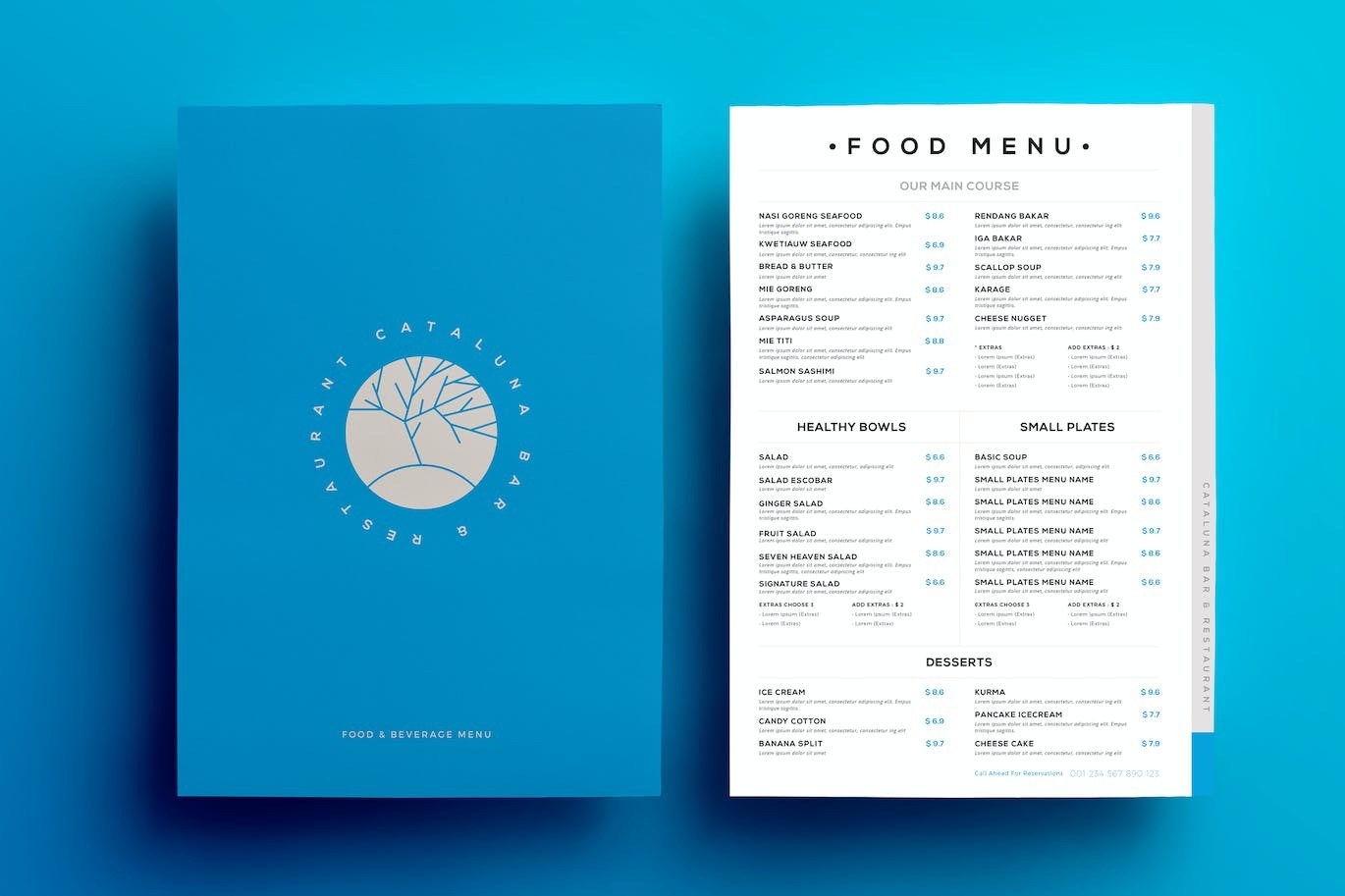 Restaurant Food Menu