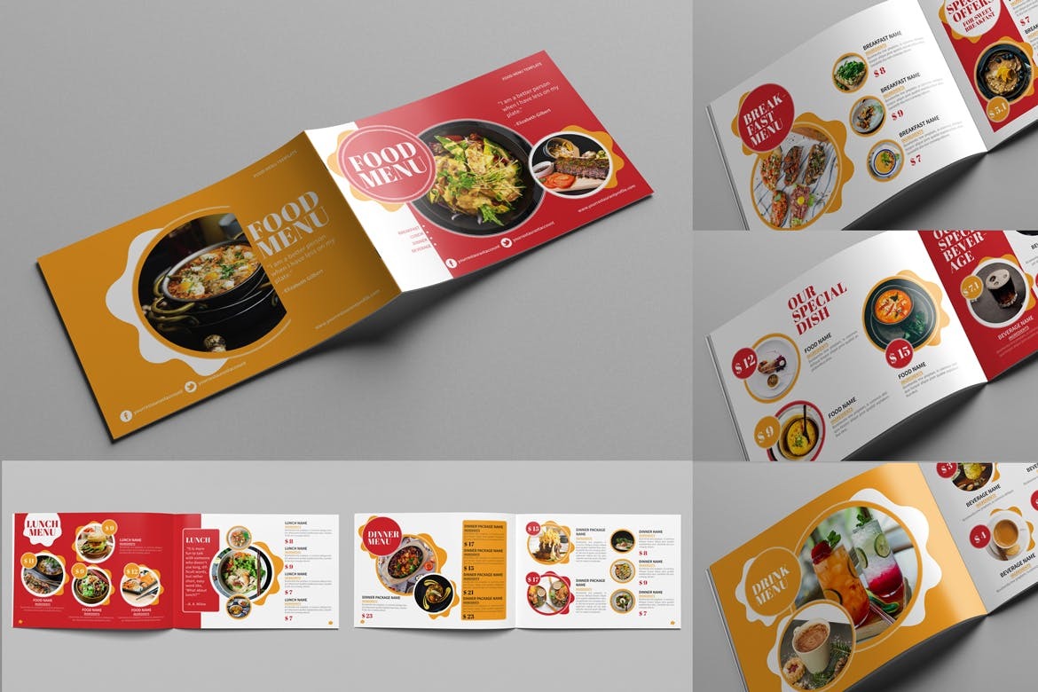 Food menu template - Image 3