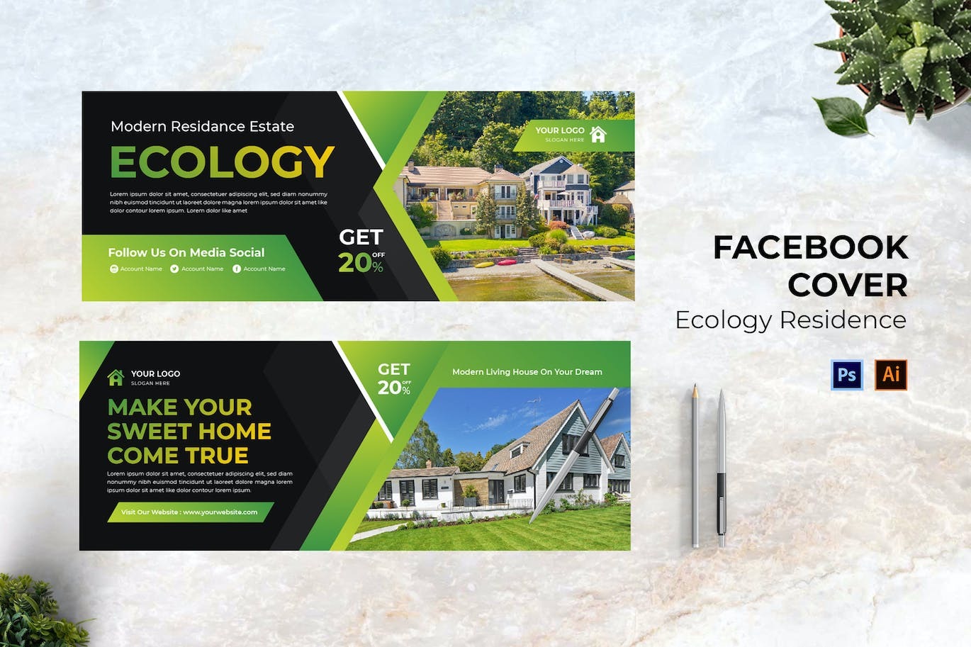 Real estate - Facebook Cover