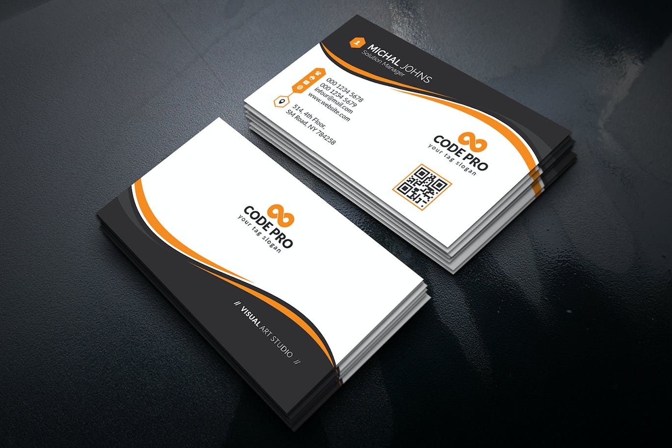Business card- visiting card template - Image 5