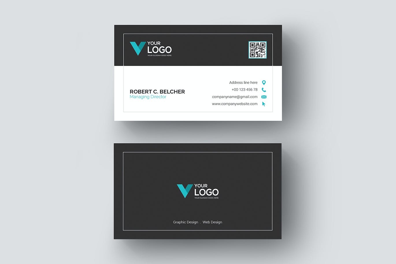 Business card design template - Image 2