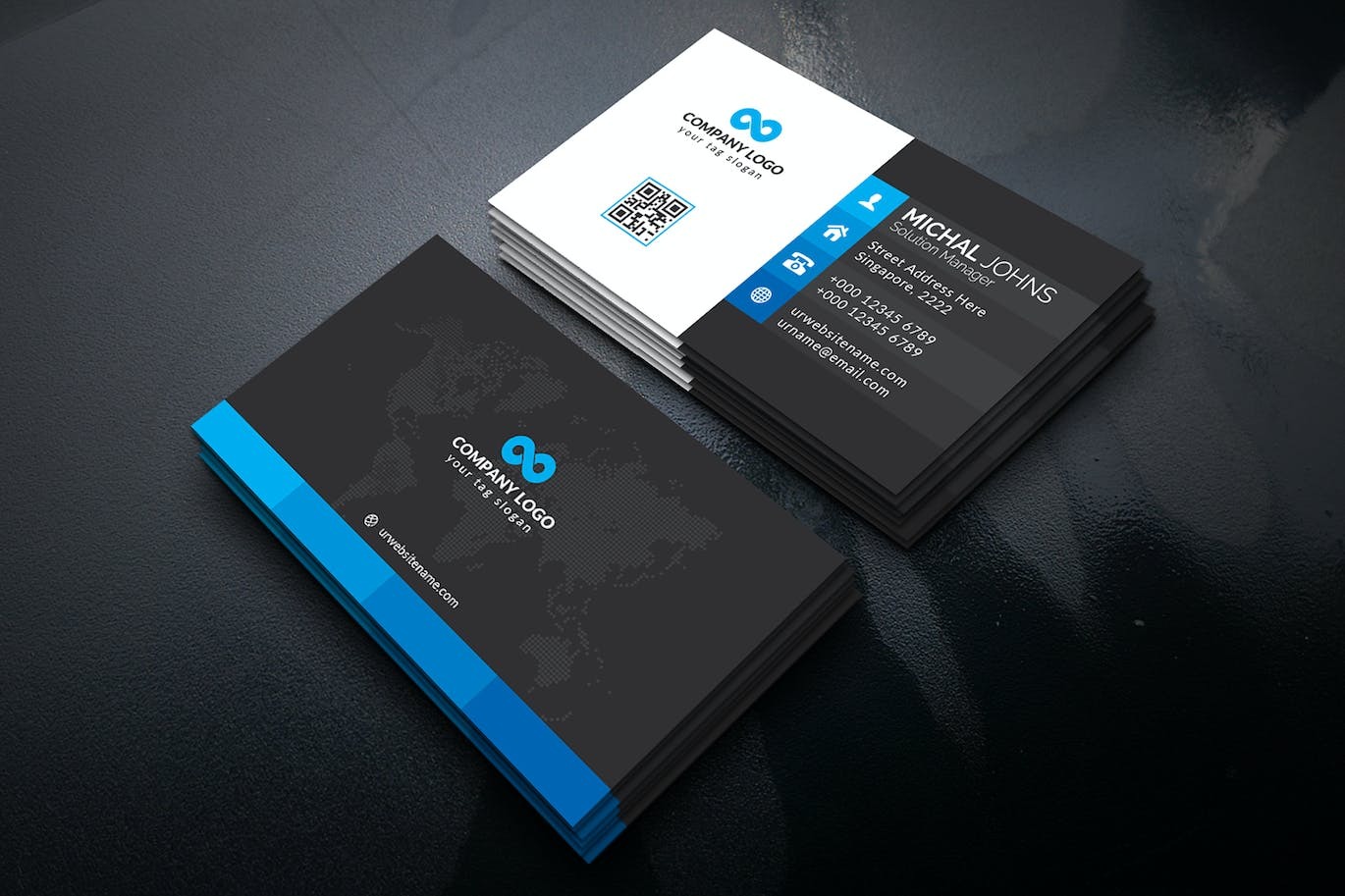 Business card design template - Image 2