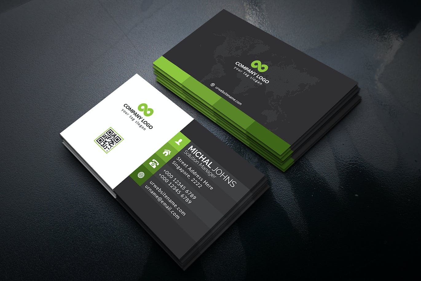 Business card design template - Image 4