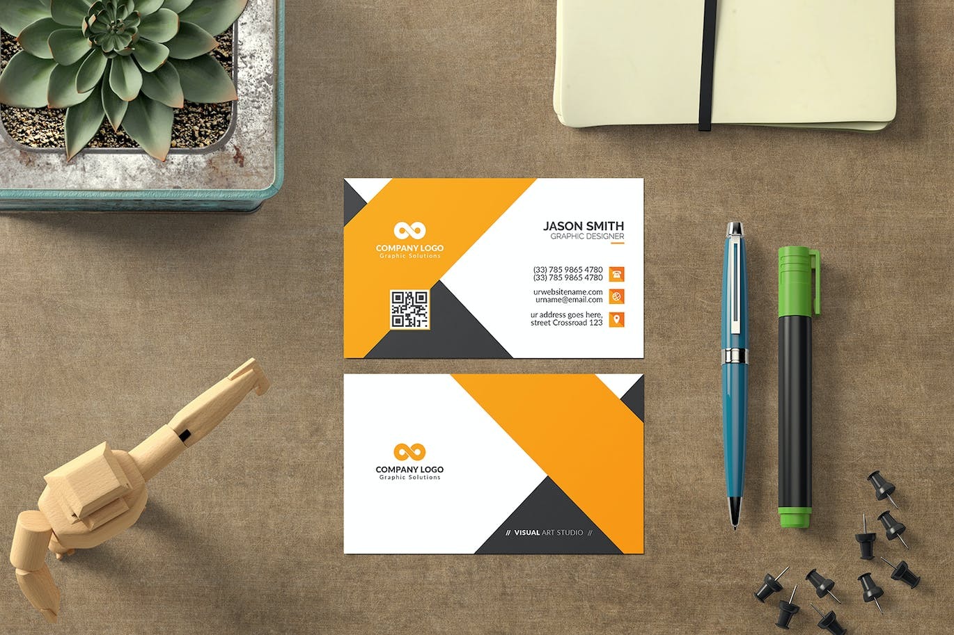Visiting Card design template