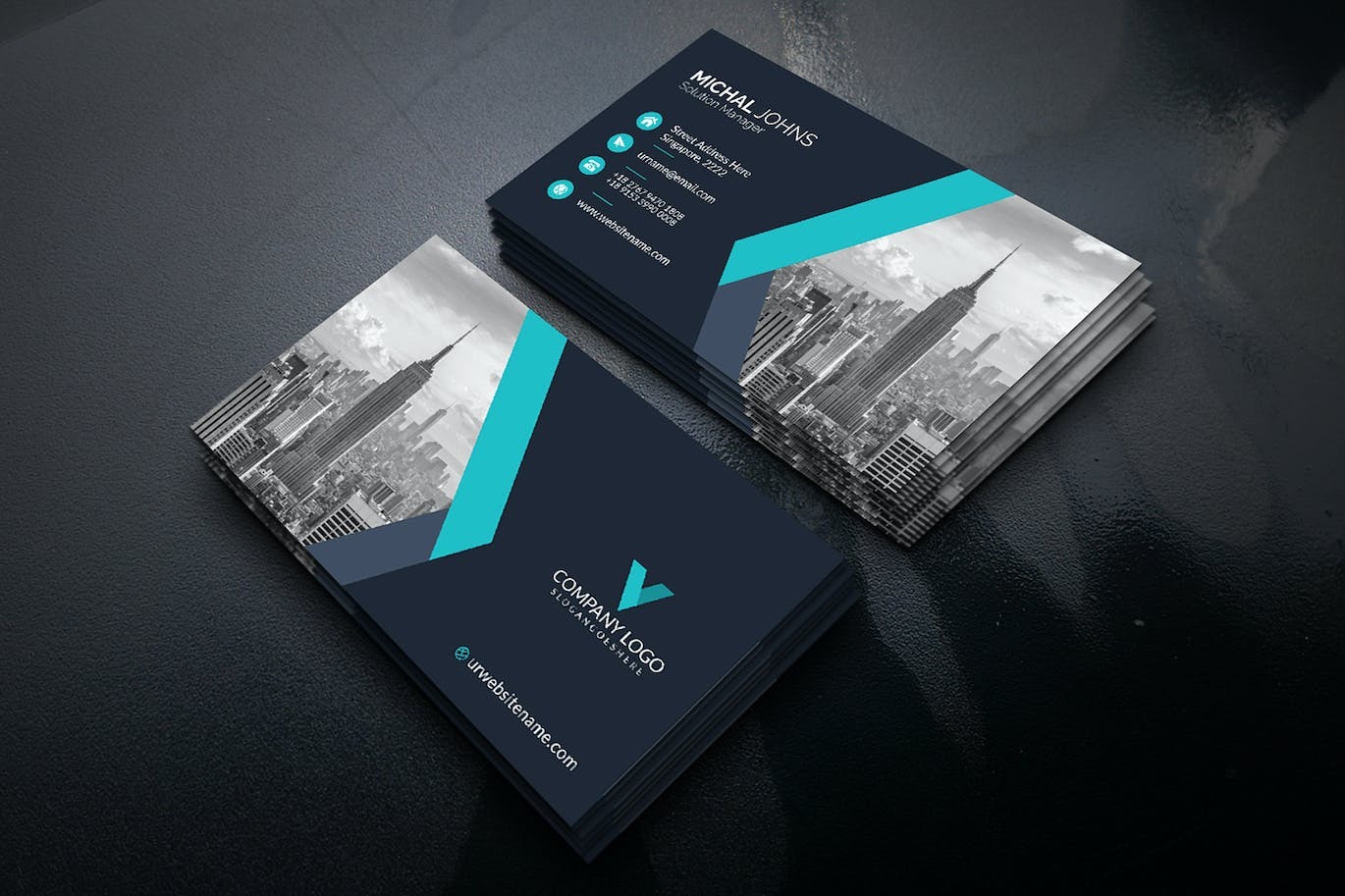 Business Card design template - Image 4