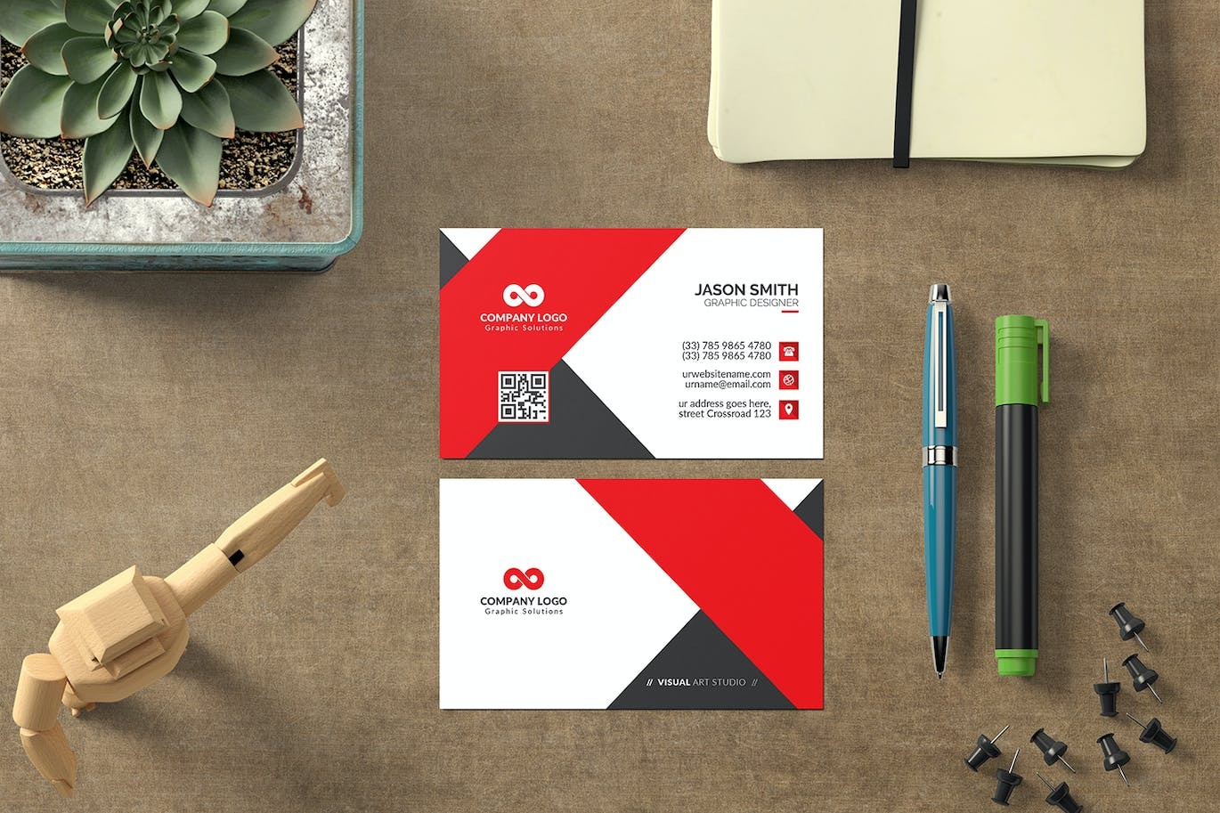 Visiting Card design template - Image 5