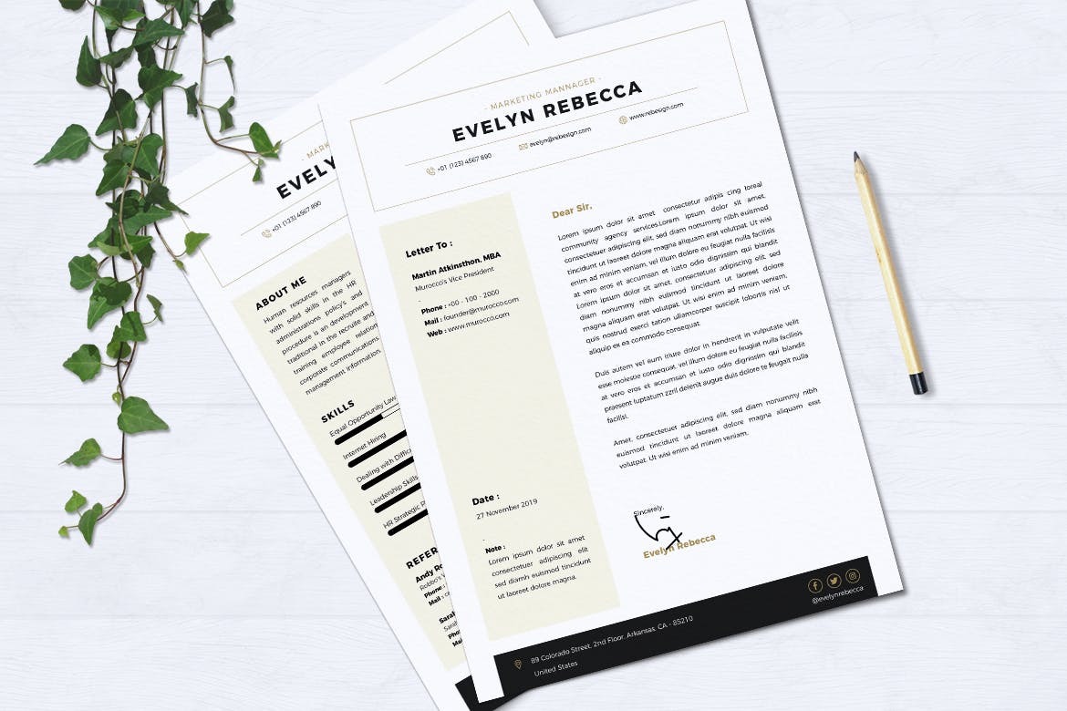 CV Resume template - Image 4