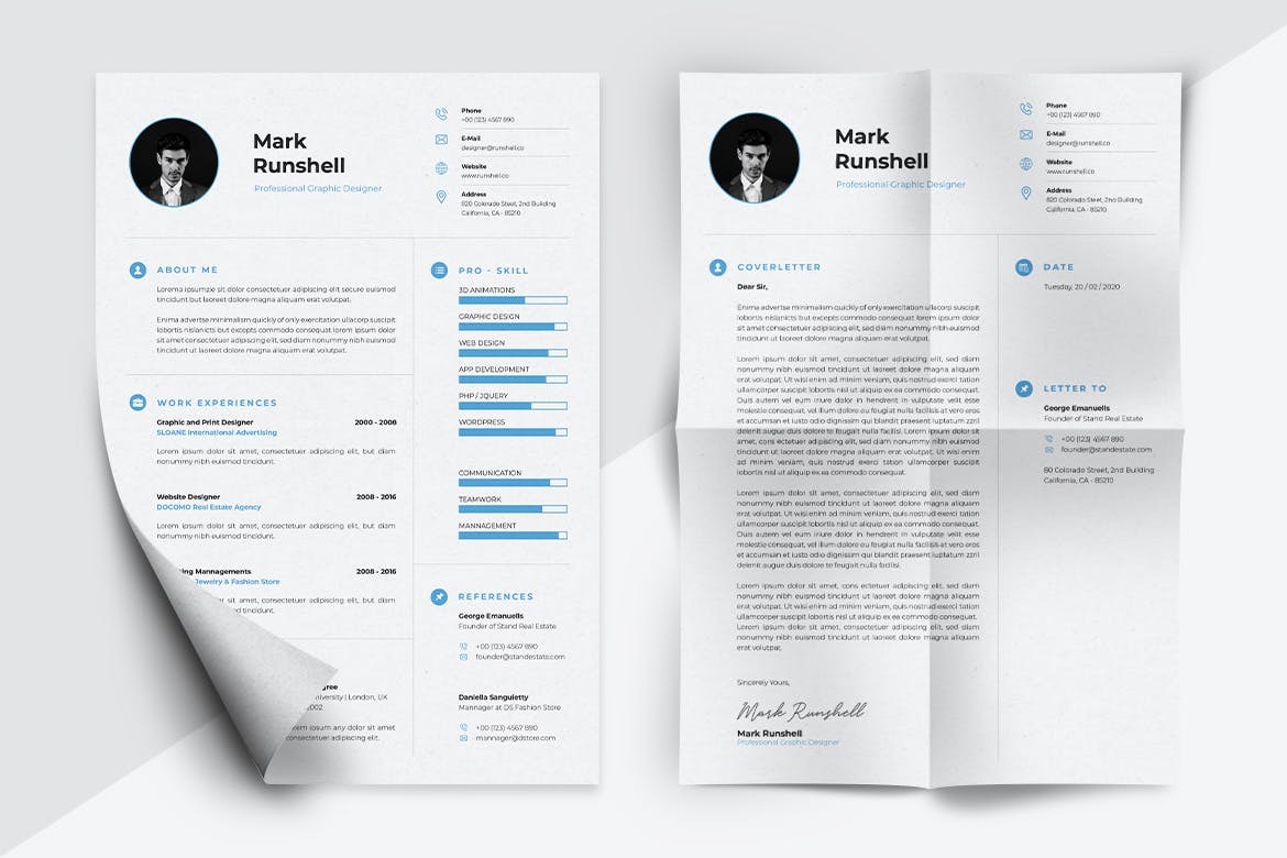 Minimalist CV Resume - Image 6