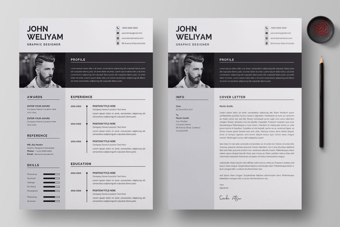 Modern Resume Template - Image 3