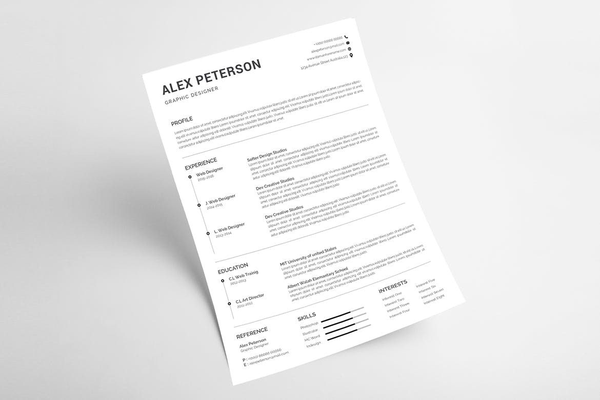 Resume Template - Image 3