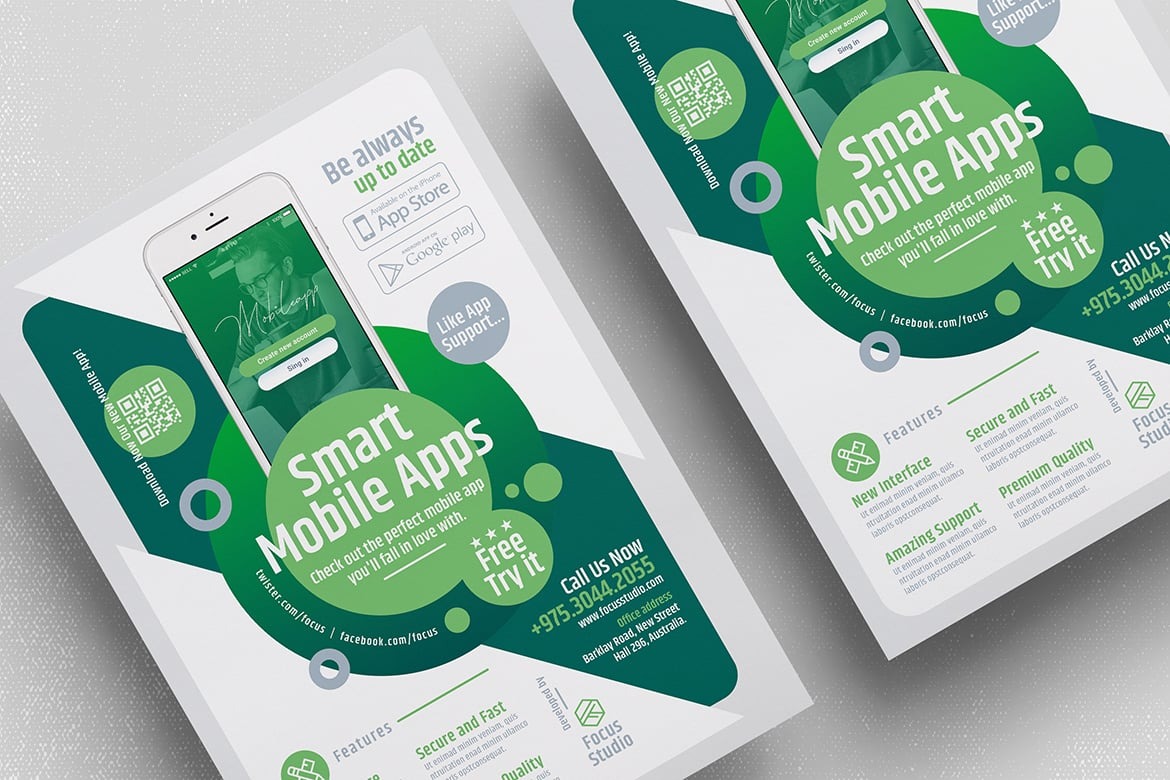 Mobile App Flyer - Image 2