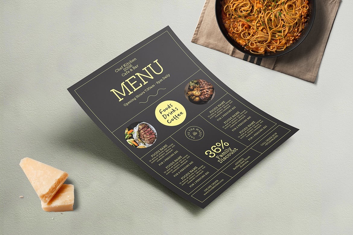 Food Menu template - Image 4