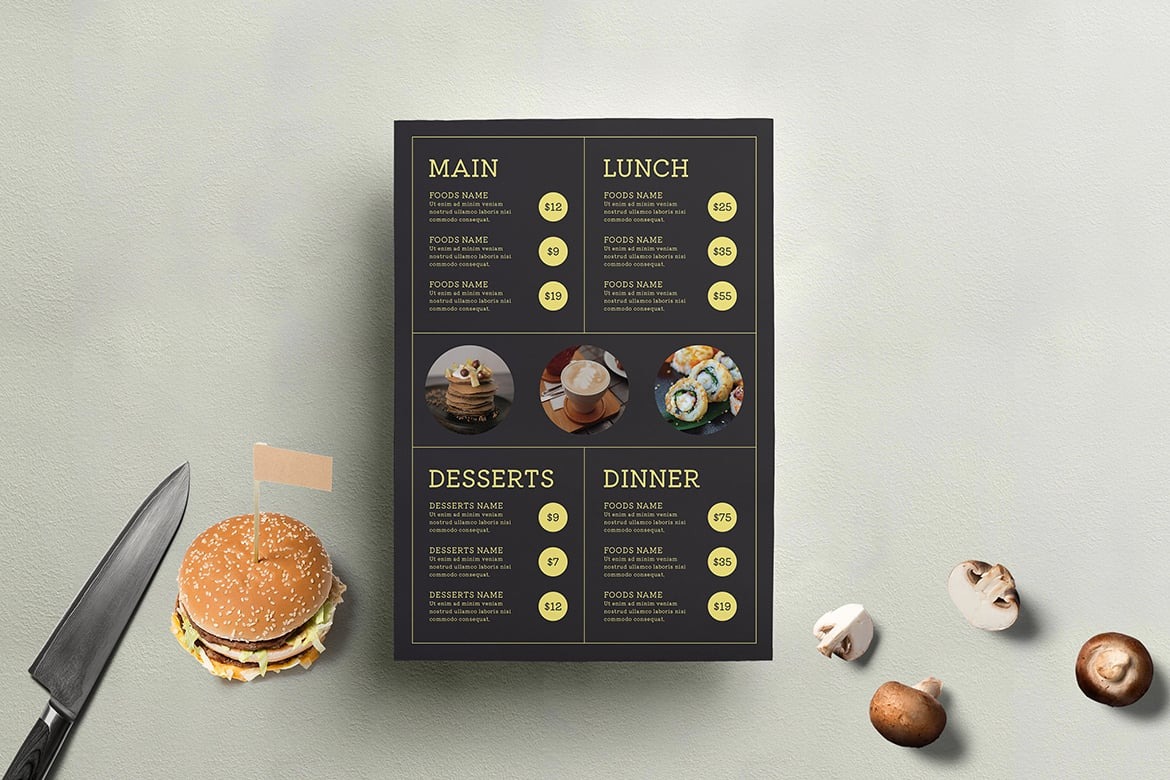 Food Menu template - Image 2