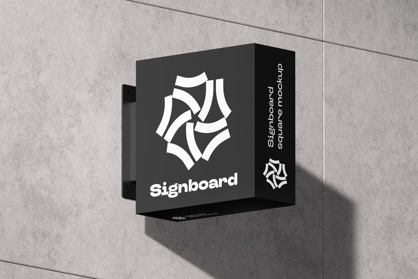 Signboard Square Mock-up - Image 5