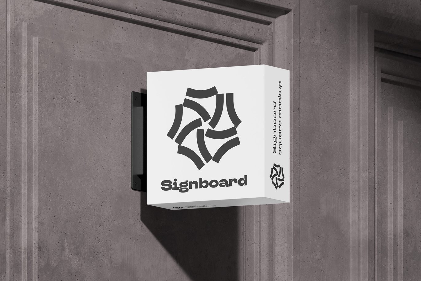 Signboard Square Mock-up - Image 2
