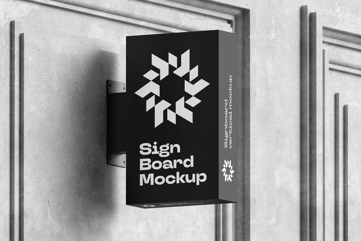 Signboard Vertical Mock-up - Image 3